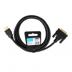 IBox ITVFHDDVI012 HDMI to DVI cable FullHD 1080p 2 m black