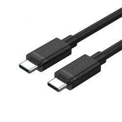 UNITEK Y-C477BK01-2M USB cable USB 3.2 Gen 1 (3.1 Gen 1) USB C 5 Gbit/s 60 W Black