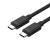 UNITEK Y-C477BK01-2M USB cable USB 3.2 Gen 1 (3.1 Gen 1) USB C 5 Gbit/s 60 W Black