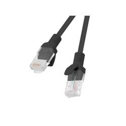 Lanberg PCU6-10CC-0050-BK networking cable 0.5 m Cat6 U/UTP (UTP) black