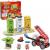 Marioinex Mini Waffle City Building Blocks Firefighter action, 148 pieces