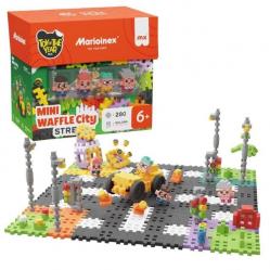 Marioinex Mini Waffle Building Blocks – City: Street, 280 pieces