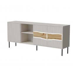 Cama INSERTO 3D1W chest of drawers 190x40x80 cashmere + LED