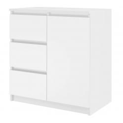 Topeshop 1D3S BIEL KPL chest of drawers
