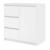Topeshop 1D3S BIEL KPL chest of drawers