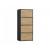 ALMA CHEST OF DRAWERS, ANTHRACITE/ARTISAN OAK