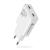 Charger GaN 2x USB-C Quick Charge 3.0 45W PD white