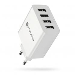Charger EVERACTIVE SC-400 4 x USB 5A white