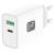 Techly IPW-USB-30WACG mobile device charger Universal White AC Fast charging Indoor