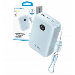 Powerbank Vention 20000mAh 2xUSB-C 1xUSB-A 22,5W BL