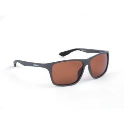 Shimano Technium polarised sunglasses, matte dark grey/copper