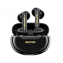 Buxton BTW 7200 Black Tuya - In-ear wireless earphones with charging case, black