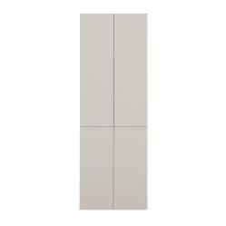 BATHROOM CABINET NEL DD 1K BASKET CASMERE COLOUR LONG DOORS
