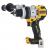 DeWALT DCD709N-XJ drill 1650 RPM Keyless 1.2 kg Black, Yellow