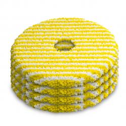 Mop pad set for KARCHER RVM 4 (2.269-130.0) Yellow, White
