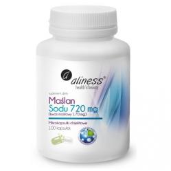 ALINESS Sodium Butyrate 720 mg (Butyric Acid 170 mg) – dietary supplement – 100 capsules
