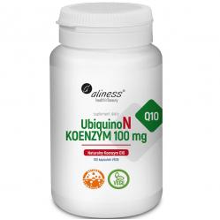 ALINESS 100% UbiquinoN Natural Coenzyme Q10 100 mg – dietary supplement – 100 capsules