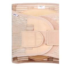 Lumbosacral Support Belt with Tightening Straps Lumbo O-1431/4XL REHAFUND, Beige