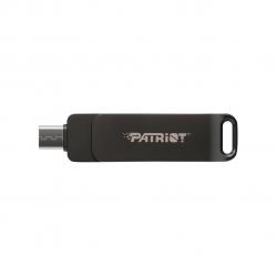 Flashdrive PATRIOT Rage R550 32GB 100 MB/S USB A+C Swivel Design (PE32GR550DSAD) Black