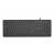 Gembird KB-MCH-05-CYRL Slim wired multimedia keyboard, black, RU layout