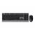 Gembird KBS-WPS-02-CYRL Dual-mode slim wireless desktop set, 2.4G+BT, RU layout