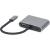 iBox IUHCHDVGA USB Type-C Hub 4-in-1 USB 3.0 + PD 100W + HDMI 4K 30Hz + VGA Full HD