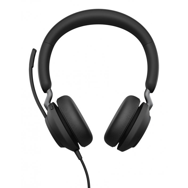 Jabra Evolve2 40 SE Headset Wired Head-band Office/Call center USB Type-C / USB Type-A Black Jabra Evolve2 40 SE Headset Wired Head-band Office/Call center USB Type-C / USB Type-A Black