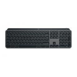 Logitech Master MX Keys Combo for Bussiness keyboard Mouse included Office RF Wireless + Bluetooth QWERTY US International Graphite