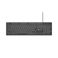 Natec Herring Glow US Keyboard with white backlight