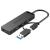 Vention 4-Port USB 3.0 Hub with USB-C & USB 3.0 2-in-1 Interface and Power Supply 0.15M ABS Type