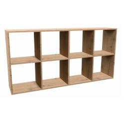 Topeshop MALAX 2X4 ARTISAN living room bookcase