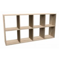 Topeshop MALAX 2X4 SONOMA living room bookcase