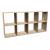 Topeshop MALAX 2X4 SONOMA living room bookcase