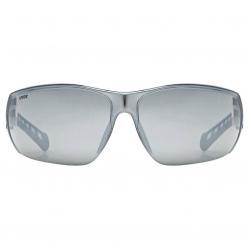 UVEX Equate cycling glasses White Matt/Mir.Silver