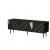 Cama 3D MOUNTAIN TV cabinet 154x40x55 black + gold