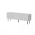Cama LUCCA 3D TV cabinet 165x40x59 white