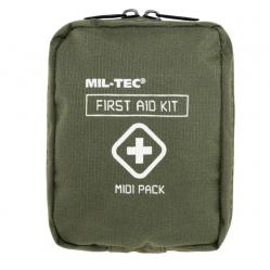 Mil-Tec First Aid Kit Midi Pack - Olive