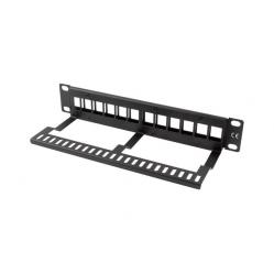 LANBERG EMPTY PATCH PANEL 12 PORTS 1U 10