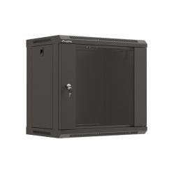 Lanberg WF03-5309-10B rack cabinet 9U Wall mounted rack Black