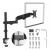 Maclean monitor mount, gas spring, 17