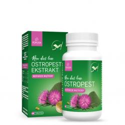 POKUSA RawDietLine Milk thistle extract - supplements for dogs and cats - 120 pcs