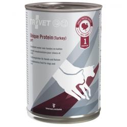 TROVET Unique Protein UPT Turkey Mono - wet dog and cat food - 400 g