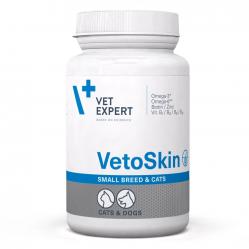 VETEXPERT VetoSkin Small breeds - supplements for dogs and cats - 60 tablets