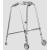 RF-100 Silver Aluminium Rehabilitation Walking Frame