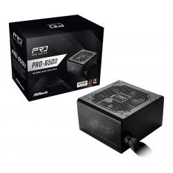 Asrock PRO-650B power supply unit 650 W 24-pin ATX ATX Black