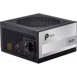 MSI PRO A850PL PCIE5 850W 120mm 80 Plus Platinum aPFC power supply