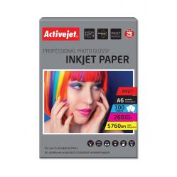 Activejet AP6-260GR100 photo paper for ink printers - A6 - 100 pcs
