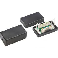 Alantec WTM06 network junction box Cat5e Black