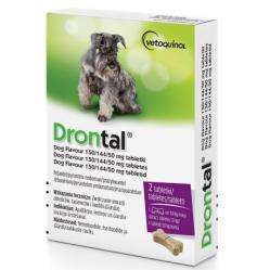 VETOQUINOL Drontal - worming tablets for dogs