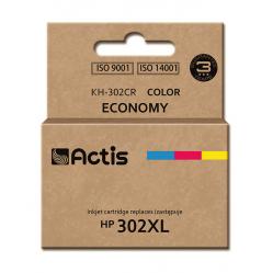 Actis KH-302CR ink for HP printer - HP 302XL F6U67AE replacement - Premium - 21 ml - color